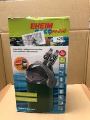 EHEIM ECCO PRO 200 EXTERNEAL CANISTER FILTER: LOCATION - D