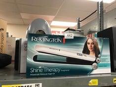 QUANTITY OF HEALTH & BEAUTY ITEMS TO INCLUDE REMINGTON SHINE THERAPY HAIR STRAIGHTENER WITH ADVANCED CERAMIC COATING INFUSED WITH MOROCCAN ARGAN OIL FOR SLEEK & SMOOTH GLIDE, FLOATING PLATES, DIGITAL