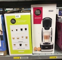 QUANTITY OF KITCHEN & APPLIANCES ITEMS TO INCLUDE DE'LONGHI EDG 155.BG NESCAFÉ DOLCE GUSTO MINI-ME AUTOMATIC COFFEE MACHINE 0.8 LITERS, BLACK & ARCTIC GREY: LOCATION - E