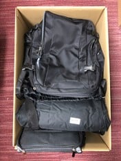 QUANTITY OF ITEMS TO INCLUDE BLACK BACKPACK: LOCATION - H