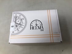 MENS HELMHA DH WATCH-STAINLESS STEEL STRAP-3ATM WATER RESISTANT -LUXURY GIFT BOX INCLUDED: LOCATION - A