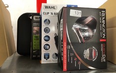 QUANTITY OF HEALTH & BEAUTY ITEMS TO INCLUDE WAHL CLIP N RINSE HAIR CLIPPER FOR MEN, GIFTS FOR HIM, HEAD SHAVER, MEN'S HAIR CLIPPERS, NOSE TRIMMERS FOR MEN, CORDLESS CLIPPERS, WASHABLE HEAD, DIY HAIR