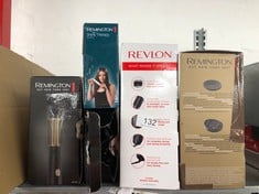 QUANTITY OF HEALTH & BEAUTY ITEMS TO INCLUDE REVLON ONE-STEP HAIR DRYER AND VOLUMISER FOR MID TO LONG HAIR (ONE-STEP, 2-IN-1 STYLING TOOL, IONIC AND CERAMIC TECHNOLOGY, UNIQUE OVAL DESIGN) RVDR5222: