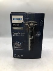 PHILIPS SHAVER SERIES 5000 - WET & DRY ELECTRIC MENS SHAVER WITH CHARGING STAND AND TRAVEL CASE (MODEL S5884/35).: LOCATION - TOP 50 RACK