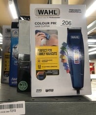 QUANTITY OF HEALTH & BEAUTY ITEMS TO INCLUDE WAHL COLOUR PRO CORDED CLIPPER, HEAD SHAVER, MEN'S HAIR CLIPPERS, COLOUR CODED GUIDES, FAMILY AT HOME HAIRCUTTING: LOCATION - A