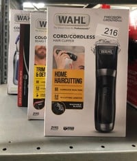 QUANTITY OF HEALTH & BEAUTY ITEMS TO INCLUDE WAHL CORD/CORDLESS HAIR CLIPPER, GIFTS FOR HIM, RECHARGEABLE CORDLESS CLIPPERS, CLIPPER KIT FOR MEN, RINSEABLE BLADES, HOME HAIR CUTTING, CLIPPERS WITH GU