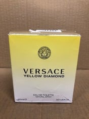 VERSACE YELLOW DIAMOND EAU DE TOILETTE SPRAY 90ML: LOCATION - B