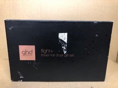 GHD FLIGHT TRAVEL HAIR DRYER - COMPACT, LIGHTWEIGHT, DUAL VOLTAGE, POWERFUL DRYING WITH LUXURIOUS TRAVEL CASE, GIFT SET: LOCATION - B