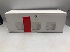 GOOGLE WIFI - MESH WIFI SYSTEM, WI-FI THAT JUST WORKS. UP TO 85M² COVERAGE PER POINT, WHITE.: LOCATION - TOP 50 RACK