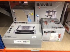 QUANTITY OF KITCHEN & APPLIANCES ITEMS TO INCLUDE BREVILLE SANDWICH/PANINI PRESS & TOASTIE MAKER | 3-SLICE | STAINLESS STEEL [VST025]: LOCATION - C