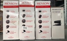 QUANTITY OF HEALTH & BEAUTY ITEMS TO INCLUDE REVLON ONE-STEP HAIR DRYER AND VOLUMISER FOR MID TO LONG HAIR (ONE-STEP, 2-IN-1 STYLING TOOL, IONIC AND CERAMIC TECHNOLOGY, UNIQUE OVAL DESIGN) RVDR5222: