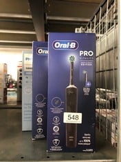 QUANTITY OF HEALTH & BEAUTY ITEMS TO INCLUDE ORAL-B VITALITY PRO ELECTRIC TOOTHBRUSHES FOR ADULTS, MOTHERS DAY GIFTS FOR HER/HIM, 1 HANDLE, 2 TOOTHBRUSH HEADS, 3 BRUSHING MODES INCLUDING SENSITIVE PL