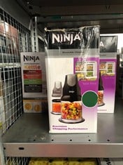 QUANTITY OF KITCHEN & APPLIANCES ITEMS TO INCLUDE NINJA PROFESSIONAL CHOPPER [NJ1002UKBK] STACKABLE, 200W, BLACK: LOCATION - C