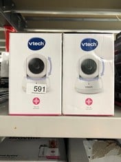 VTECH VM924 VIDEO BABY MONITOR WITH CAMERA, PAN & TILT, BABY MONITOR WITH 5" LCD SCREEN,UP TO 17 HRS BATTERY LIFE,1.33X ZOOM,NIGHT VISION,300M LONG RANGE,SOOTHING SOUNDS,2-WAY TALK,SECURED TRANSMISSI