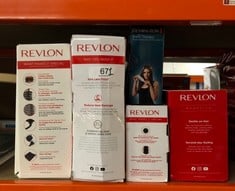 QUANTITY OF HEALTH & BEAUTY ITEMS TO INCLUDE REVLON ONE-STEP HAIR DRYER AND VOLUMISER FOR MID TO LONG HAIR (ONE-STEP, 2-IN-1 STYLING TOOL, IONIC AND CERAMIC TECHNOLOGY, UNIQUE OVAL DESIGN) RVDR5222: