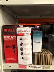 QUANTITY OF HEALTH & BEAUTY ITEMS TO INCLUDE REVLON ONE-STEP HAIR DRYER AND VOLUMISER FOR MID TO LONG HAIR (ONE-STEP, 2-IN-1 STYLING TOOL, IONIC AND CERAMIC TECHNOLOGY, UNIQUE OVAL DESIGN) RVDR5222: