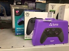 QUANTITY OF TECH & GAMING ITEMS TO INCLUDE LUNA WIRELESS CONTROLLER: LOCATION - E