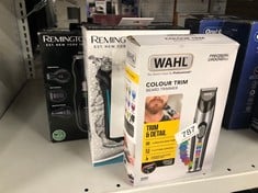 QUANTITY OF HEALTH & BEAUTY ITEMS TO INCLUDE WAHL COLOUR TRIM STUBBLE AND BEARD TRIMMER, TRIMMERS FOR MEN, BEARD TRIMMING KIT, MEN’S STUBBLE TRIMMERS, RECHARGEABLE TRIMMER, MALE GROOMING SET, BEARD C