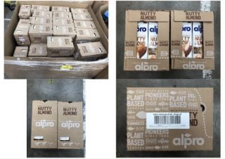 PALLET OF ALPRO SOYA DRINK SOME ITEMS MAY BE PAST BBD : LOCATION - REAR FLOOR(COLLECTION OR OPTIONAL DELIVERY AVAILABLE)