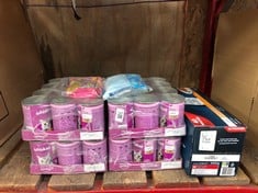 QUANTITY OF ASSORTED CAT FOOD TO INCLUDE WHISKAS CANNED FOOD SOME ITEMS MAY BE PAST BBD: LOCATION - LEFT RACK(COLLECTION OR OPTIONAL DELIVERY AVAILABLE)