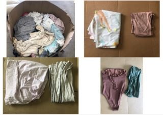 PALLET OF ASSORTED ADULT CLOTHES TO INCLUDE LADIES BODYSUIT: LOCATION - MIDDLE FLOOR(COLLECTION OR OPTIONAL DELIVERY AVAILABLE)