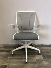 LIBERTY EXCLUSIVE CHAIR GREY RRP £279: LOCATION - BOOTH(COLLECTION OR OPTIONAL DELIVERY AVAILABLE)