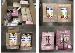 PALLET OF ASSORTED MILK REPLACEMENT DRINKS TO INCLUDE OAT PLENISH SOME ITEMS MAY BE PAST BBD: LOCATION - FRONT FLOOR(COLLECTION OR OPTIONAL DELIVERY AVAILABLE)