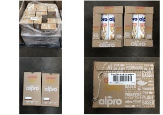 PALLET OF ALPRO OAT MILK NO SUGAR BBD 21/10/24: LOCATION - MIDDLE FLOOR(COLLECTION OR OPTIONAL DELIVERY AVAILABLE)