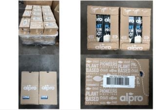 PALLET OF ALPSOY PROTEIN DRINK BBD 14/10/24: LOCATION - MIDDLE FLOOR(COLLECTION OR OPTIONAL DELIVERY AVAILABLE)