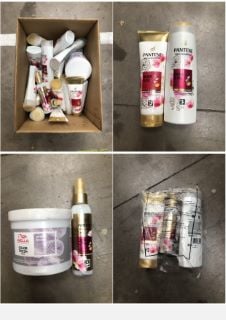 QUANTITY OF ASSORTED BEAUTY ITEMS TO INCLUDE PANTENE PRO V COLOUR GLOSS SHAMPOO - COLLECTION ONLY - LOCATION RIGHT RACK