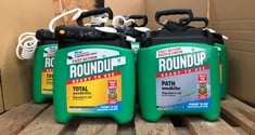 5 X ROUNDUP FAST ACTION TOTAL WEED KILLER - COLLECTION ONLY - LOCATION RIGHT RACK