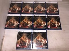 10 X BABYLON'S FALL PS5 GAMES IN SEALED CONDITION RRP £280 ID MAY BE REQUIRED - COLLECTION ONLY - LOCATION RIGHT RACK