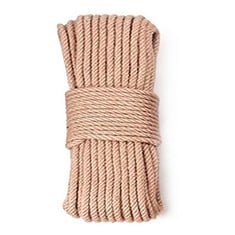 QUANTITY OF ASSORTED ITEMS TO INCLUDE 6MM JUTE TWINE STRING ROPE, 30 METERS JUTE ROPE GARDEN TWINE, THICK JUTE TWINE, HEMP ROPE FOR CRAFT, PACKING, DECORATION, GARDENING: LOCATION - C RACK