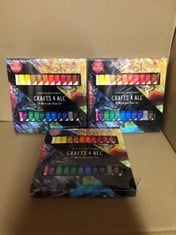 38 X CRAFTS 4 ALL 24 WATERCOLOR PAINT SET: LOCATION - D RACK