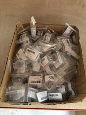 QUANTITY OF ASSORTED ITEMS TO INCLUDE 10 PCS 250V GLASS FAST-BLOW FUSE 5X20MM (2A): LOCATION - F RACK