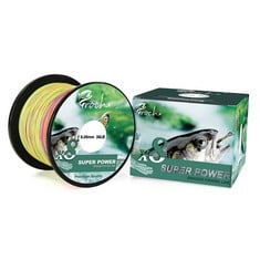 10 X CROCH BRAIDED FISHING LINE 8 STRANDS 300 M / 500 M / 1000 M STRONG PE LINE COLOURFAST 0.1-0.3 MM 14-45 LB - TOTAL RRP £140: LOCATION - A RACK