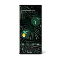 GOOGLE PIXEL 6 PRO- DUAL SIM (E- SIM) - STORMY BLACK 128GB UNLOCKED (RENEWED). RRP £250: LOCATION - BACK WALL