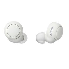 SONY WF-C500 TRUE WIRELESS HEADPHONES - CHARGING CASE - VOICE ASSISTANT COMPATIBLE - BUILT-IN MIC FOR PHONE CALLS - RELIABLE BLUETOOTH CONNECTION - WHITE.:: LOCATION - BACK WALL