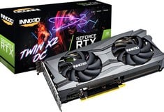 INNO3D INNO 3D GEFORCE RTX 3060 TWIN X2 OC, N30602-12D6X-11902120H RRP £305: LOCATION - J RACK