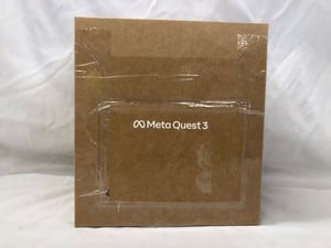 META QUEST 3 128GB VR HEADSET (RRP - £409): MODEL NO S3A: LOCATION - A RACK