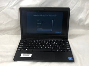 GEO GEOBOOK 1E 64GB LAPTOP.. INTEL CELERON N3450, 4GB RAM,: LOCATION - A RACK