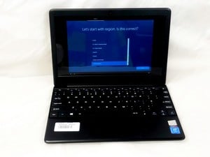 GEO GEOBOOK 1E 64GB LAPTOP.. INTEL CELERON N3450, 4GB RAM,: LOCATION - A RACK