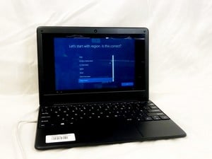 GEO GEOBOOK 1E 64GB LAPTOP.. INTEL CELERON N3450, 4GB RAM,: LOCATION - B RACK