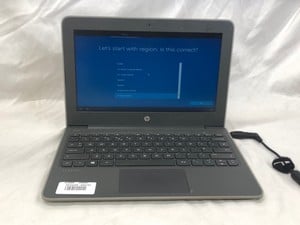 HP STREAM 11 PRO G5 64GB LAPTOP.. INTEL CELERON N4000, 4GB RAM,: LOCATION - B RACK