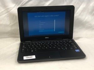 DELL LATITUDE 3190 64GB LAPTOP.. INTEL CELERON N4120, 4GB RAM,: LOCATION - B RACK