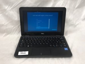 DELL LATITUDE 3190 64GB LAPTOP.. INTEL CELERON N4020, 4GB RAM,: LOCATION - B RACK