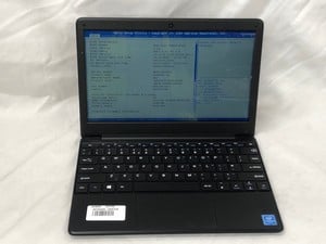 GEO GEOBOOK 1E 64GB LAPTOP.. INTEL CELERON N3450, 4GB RAM, NO STORAGE: LOCATION - B RACK