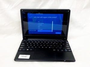 GEO GEOBOOK 1E 64GB LAPTOP.. INTEL CELERON N3450, 4GB RAM,: LOCATION - B RACK