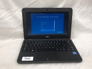 DELL LATITUDE 3190 64GB LAPTOP: MODEL NO P26T004. INTEL CELERON N4120, 4GB RAM,: LOCATION - B RACK