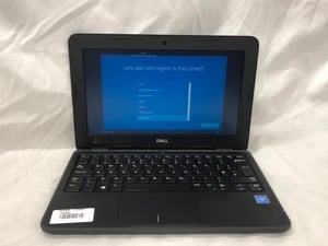 DELL LATITUDE 3190 64GB LAPTOP: MODEL NO P26T004. INTEL CELERON N4120, 4GB RAM,: LOCATION - B RACK